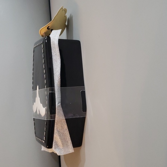 Ceramic coffin shaped container with lid NWT - Picture 2 of 6